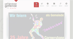 Desktop Screenshot of cornerstone-gemeinde.org
