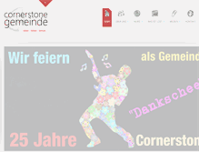 Tablet Screenshot of cornerstone-gemeinde.org